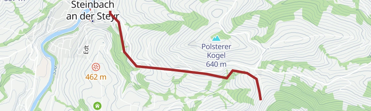 Route map: Kaiblinger Kogel
